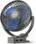Koonie 10000mAh Rechargeable Portable 8-Inch Clip-on Fan, USB Car Fan 4 Speeds, Sturdy Clamp for Office Desk, Golf Cart, Stroller, Outdoor, Travel, Camping, Tent, Gym, Treadmill