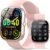 Smart Watch for Women (Answer/Make Call), 1.91″ Smartwatch Fitness Activity Tracker, 100+ Sports Modes/Heart Rate/Sleep Monitor/Pedometer/Calories, IP68 Waterproof Fitness Watch for Android iOS