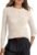 ANRABESS Womens Long Sleeve Cable Knit Sweater Jumper Crewneck Pullover Soft Dressy Casual Tops Cute 2024 Fall Trendy Outfits