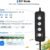 AQQA LED Aquarium Light, 24/7 Mode Clip on Fish Tank Light with Memory Function, DIY Mode Full Spectrum Aquarium Plant Light, Adjustable Timer/Brightness, IP68 Waterproof for 16-24 in Fish Tank 18W