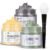 ANAI RUI Turmeric Clay Mask – Green Tea Clay Mask – Dead Sea Minerals Mud Mask, Spa Facial Mask Set, Face Mask Gift Set 2.5 oz each