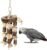KSK Natural Wood Bird Chewing Toys Natural Wood Blocks Parrot Toy for Finch,Budgie,Parakeets,Cockatiels, Conures,Love Birds