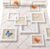 Wall Stickers Wallpaper (45 cm x 10 m) 3D Frame Butterfly PVC DIY Self Adhesive Decal, Kids Room, Nursery Interior Decor, Multicolour
