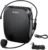 SHIDU Portable Voice Amplifier Personal Microphone Headset for Speaking Rechargeable Mini Pa System for Teachers Tour Guides Coaches Classroom Singing Yoga Fitness Instructors