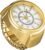 Ring Watch For Women Stainless Steel Gold Plated Stylish Strachable Gold Ring For Women Girls Love Gifts
