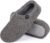 HomeTop Women’s Fuzzy Curly Fur Memory Foam Loafer Slippers with Polar Fleece Lining