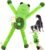 Large Squeaky Dog Toys : Plush Stuffed Dog Chew Toy with Soft Fabric-Interactive Puppy Toys to Keep Them Busy