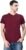 Men’s Maroon V-Neck T-Shirt | 100% Cotton Lightweight & Trendy Tee