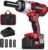AVID POWER Cordless Impact Wrench, 1/2 Impact Gun w/Max Torque 330 ft lbs (450N.m), Power Impact Wrenches w/ 3.0A Li-ion Battery, 1 Hour Fast Charger (Light Red)