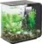 biOrb Flow 15 Acrylic 4-Gallon Aquarium with White LED Lights Modern Compact Tank for Tabletop or Desktop Display, Black