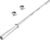 Kore 26 mm Crome Plated Barbells (3 feet, 4 feet, 5feet, 6 feet, 7 feet) Weight Lifting Bar with 2 Locks