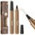 AWROSE Eyebrow Pencil, 3D Waterproof Microblading Eyebrow Pen 4 Fork Tip Tattoo Pencil, Precise Natural Brow Magic Eye Brow Pencil with Hair Like Strokes, 4 Points Multi-Used Eye Brow Pen for Women