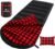 Sleeping Bag Cold Weather Sleeping Bags for Adults 0 Degree Sleeping Bag with Pillow Extra Large Flannel Big and Tall XXL Warm Winter Zero Degree Camping