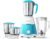 Longway Super Dlx Mixer Grinder – White & Blue (4 Jar)