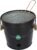TrustBasket Portable Barbeque Bucket Set –Round Portable Charcoal BBQ Barbeque for Indoor/Outdoor and Multiuse (Black)