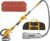 INGCO Drywall Sander, 1050W, 215mm Grinding Pad Diameter, Integrated work light, With 12pcs sand papers, 3pcs connection adapters, 2m flexible pipe