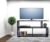 TV Table Unit Display Storage Cabinet Rack with Decor 3 Shelf (Wenge Finish)