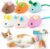 Catnip Toy – 6 Pieces Cats Mouse Plush Cat Toys Realistic Cute Kitten Mice Filled Catnip for Cat
