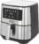 AMERICAN MICRONIC- Air Fryer-Digital- 6.5Qt, 8 Preset Menus, 1700W Power, 200C Temperature and 60 Minute Timer – AMI-AFD-65LDx-Digital- Free recipe book-Black & Steel