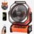 Socool Camping Fan with Light – 20000mAh Rechargeable Battery Fan with Remote, 112Hrs & 8 Speeds, Digital Display, Timer, Auto Oscillation, 270° Pivot & Hook for Outdoor Tent, Hurricane, Power Outage