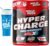 Hyper Charge Pre-X4 Hardcore Pre-Workout Supplement with Creatine Monohydrate, Arginine AAKG, Beta-Alanine, Explosive Muscle Pump -For Men & Women [40 Servings, Cranberry Blast] Free Shaker