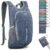 G4Free 10L Hiking Backpack Small Travel Hiking Daypack Lightweight Packable Backpack Casual Foldable Shoulder Bag