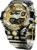 PINDOWS Watch for Men, 50M Waterproof Analog Digital Watches Watch Outdoor Sports Electronic Watch Date Multi-Function LED Alarm Stopwatch.