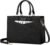 LOVEVOOK Purses for Women,Satchel Handbags Tote Bag, Black Pu Leather Shoulder Crossbody Top Handle Purse with Zipper