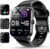 Smart Watch, 1.85″ Smartwatch for Men Women (Answer/Make Call), Heart Rate, Sleep Monitor, Pedometer, Activity Tracker, IP68 Waterproof Fitness Watch for Android iOS (Inches, 1.85)