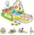 Fisher-Price Baby Playmat Deluxe Kick & Play Piano Gym Learning Toy & 2 Maracas Soft Rattles for Newborn to Toddler Play Ages 0+ Months