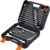 HORUSDY 32-Piece Combination Wrench Set, SAE and Metric, 1/4″-1″ & 7mm-22mm, 12 Point, Chrome Vanadium Steel Construction with Case