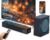 2.1 ch Soundbar with subwoofer, Dolby Digital 200W Sound Bars TV Speaker Home Theater Audio Surround Sound System, HDMI eARC/Bluetooth/DSP/Remote Control External Speakers for Smart TVs