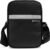 ELMIRA small sling bag for men and women, Mini passport travel side bags for mens, collection hand messenger pouch, man waterproof handbag for mobile, cash, and wallet (9 Inch, Black), Black