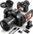 48MP Digital Cameras for Photography with WiFi & App Control,4K Autofocus Vlogging Camera for YouTube with 16X Zoom, Anti-Shake, 32GB TF Card, Dual Batteries, 52mm Wide Angle & Macro Lens