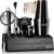 BARE BARREL® Mixology Bartender Kit Bar Set | 14-Piece Cocktail Shaker Set | Martini Barware Mixing Tools for Home Bartending | Incl. 35 Recipe Cards | Gift Set (28oz Boston Shaker, Jet Black/Black)