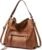 Realer Hobo Bag for Women Purse Handbag Large Crossbody Bag Womens Shoulder Bag,Brown