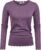 GRACE KARIN Women’s High Stretchy Long Sleeve Pullover Sweater Blouse Top