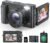 4K Digital Camera for Photography and Video, Autofocus Anti-Shake 48MP Vlogging Camera for YouTube, 3” 180°Flip Screen Camera with Flash 16X Zoom, Digital Camera with 32GB Card Battery Charger Black