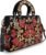 Synthetic Leather Gorgeous Embroidery Stylish Design Shoulder Crossbody Hobo Women Handbag
