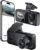 Dash Cam for Car, Front Dual Channel Dash Cam WiFi, Dash Camera for Cars 2.0″ IPS Screen, App Control, G-Sensor, Loop Recording, 170° Wide Angle, Night Vision, Parking Mode