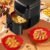 6 pcs. Reusable Air Fryer Silicone Pot Liners | Non-Stick Heat-Resistant Basket Baking Trays | Airfryer Oven Accessories | Dishwasher Safe | Multicolor | (Pack of 1)