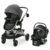 Graco Modes Nest Travel System with Adjustable Reversible Seat, Pram Mode, Lightweight Aluminum Frame, and SnugRide 35 Lite Elite Infant Car Seat, Sullivan