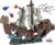 UNEAK – Large Shipwreck Aquarium Decorations Ornament w/Sail (2 Pieces) 20 Gallons high and Larger Fish Tank, Sunken Ship Decoration Ornaments, Pirate Boat, Resin, Freshwater Saltwater Decor