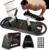 HOTWAVE Push-Up Board Fitness: Portable 20-in-1 Foldable Push-Up Bar